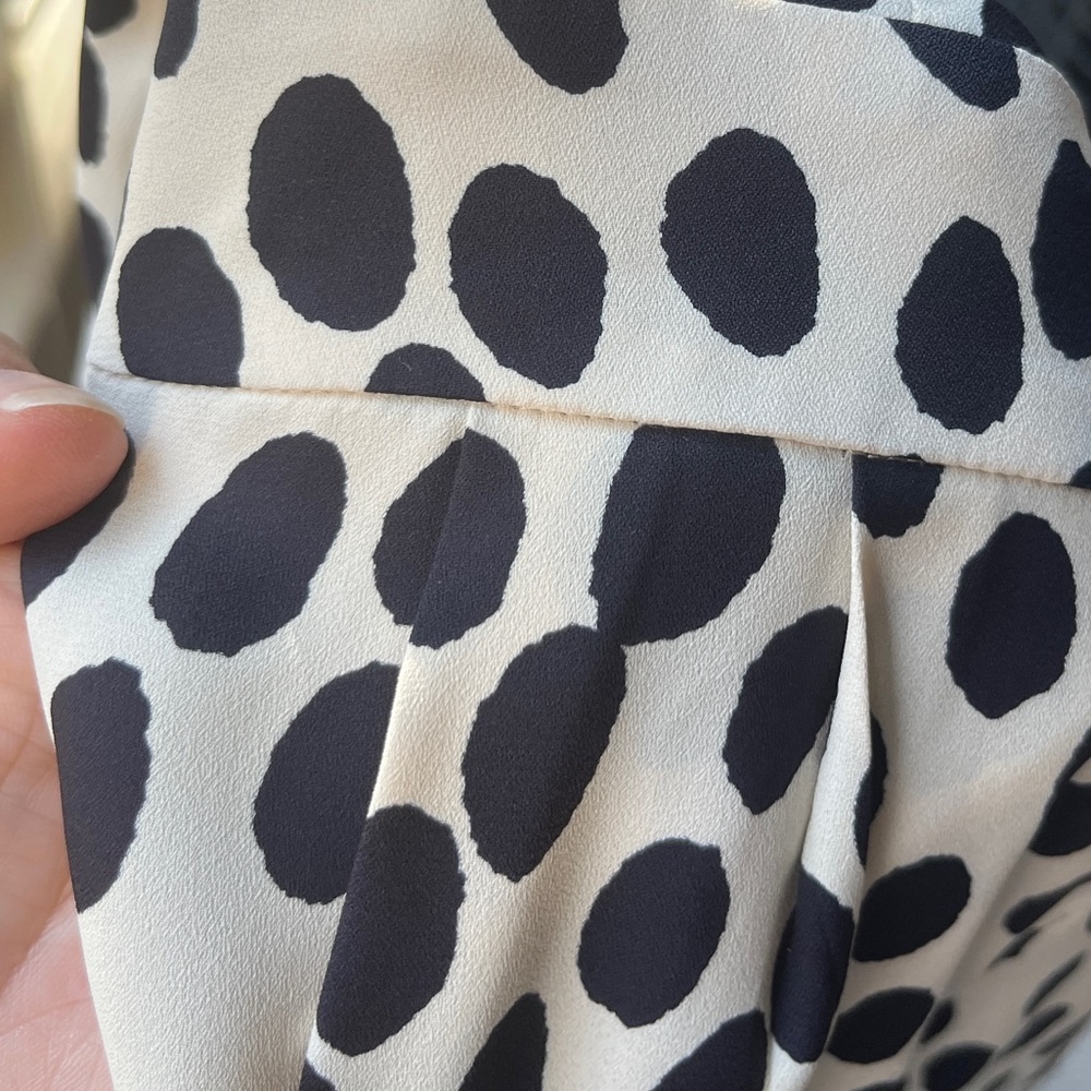 Loft Beige Black Printed Romper - Picture 11 of 16